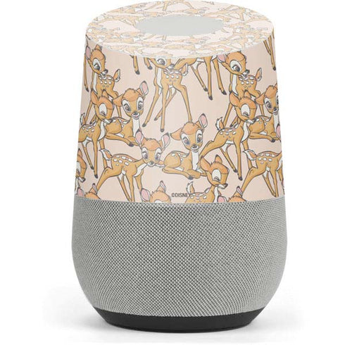 Disney Bambi Character Pattern Google Home Skin